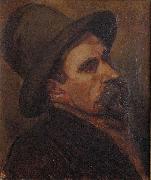 Theo van Doesburg Portrait of Christian Leibbrandt. oil on canvas